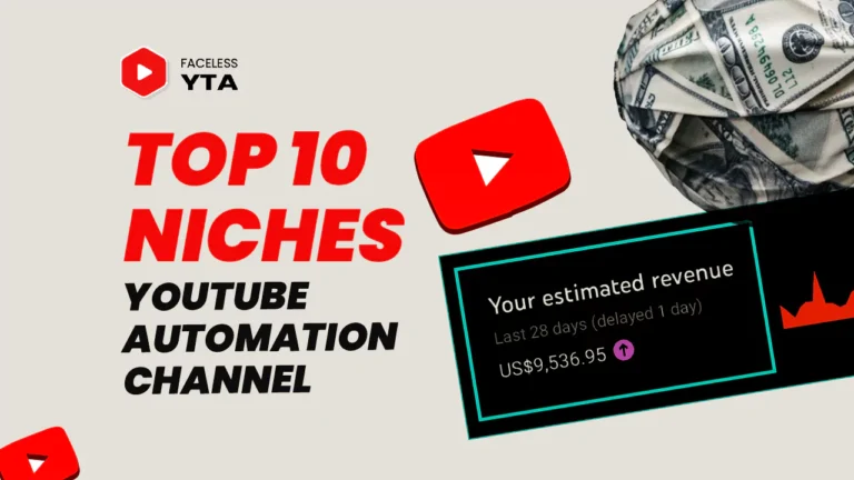 top 10 niches for faceless youtube channel, faceless youtube automation